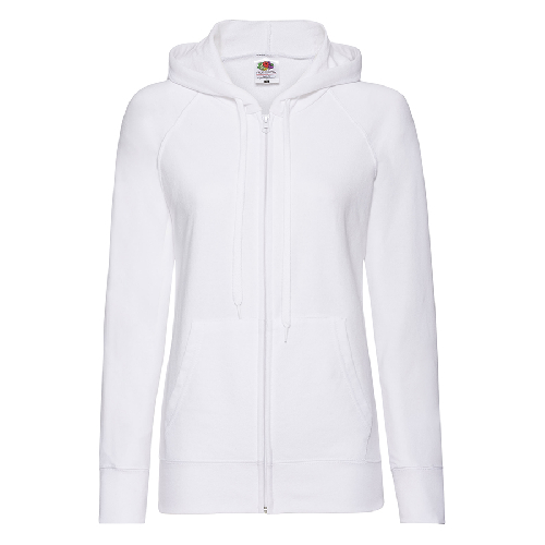 Толстовка женская без начеса LADIES LIGHTWEIGHT HOODED SWEAT 240