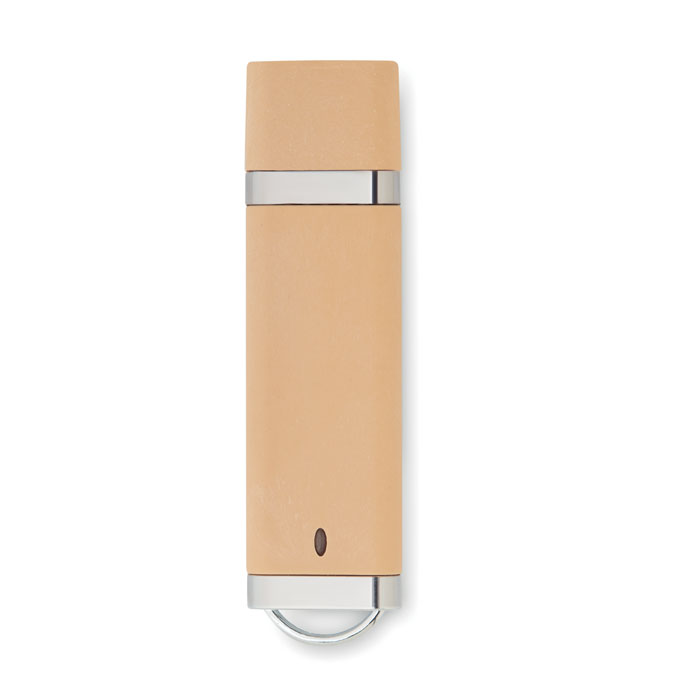 USB memory stick in 60% Straw/40% PP casing. Delivery time: from 14 working days. . Printing options: silkscreen and full colour.   This model comes i