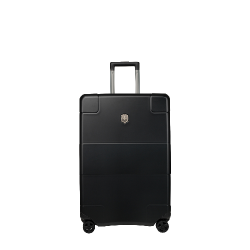 Чемодан VICTORINOX Lexicon, чёрный, 100% поликарбонат, 45x28x68 см, 73 л