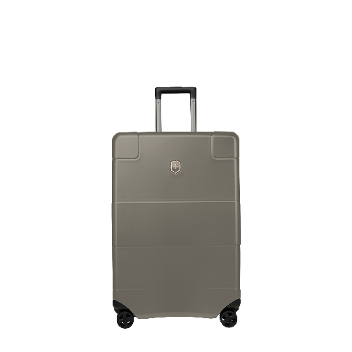 Чемодан VICTORINOX Lexicon, серый, 100% поликарбонат, 45x28x68 см, 73 л