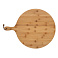 Круглая сервировочная доска из бамбука Ukiyo