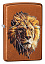 Зажигалка ZIPPO Polygonal Lion с покрытием Toffee™, латунь/сталь, медная, матовая, 38x13x57 мм
