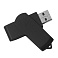 USB flash-карта SWING (8Гб), белый, 6,0х1,8х1,1 см, пластик