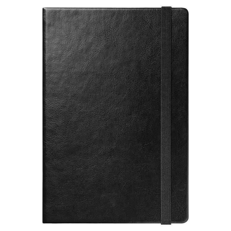 Ежедневник Birmingham Btobook недатированный, черный (без упаковки